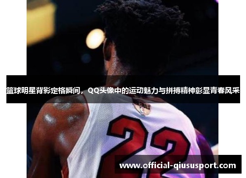 篮球明星背影定格瞬间,QQ头像中的运动魅力与拼搏精神彰显青春风采